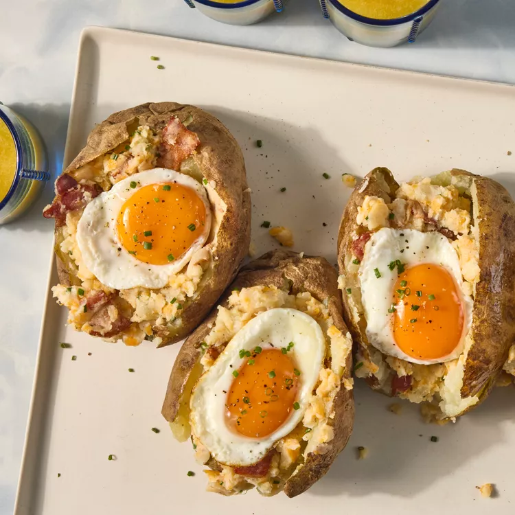 Loaded Breakfast Baked Potato